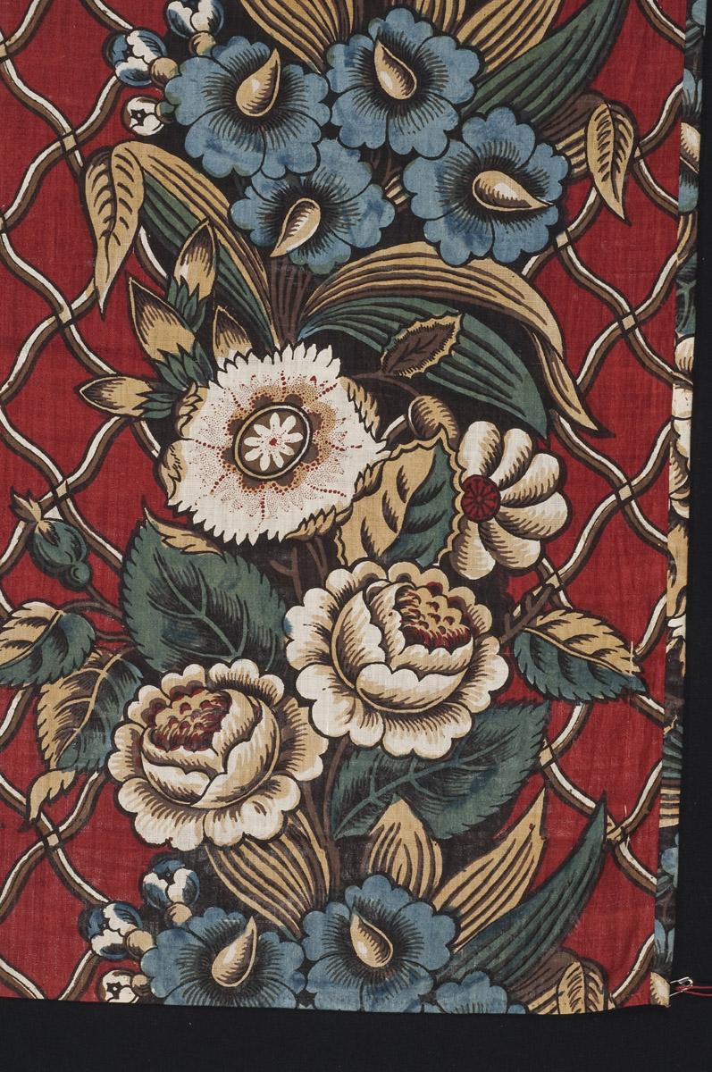 1960.0089 Textile, printed, detail 3