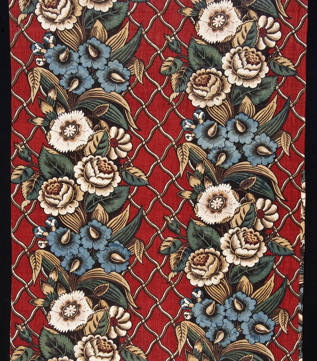 1960.0089 Textile, printed, detail, Book image C183